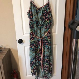 Geometric pattern dress